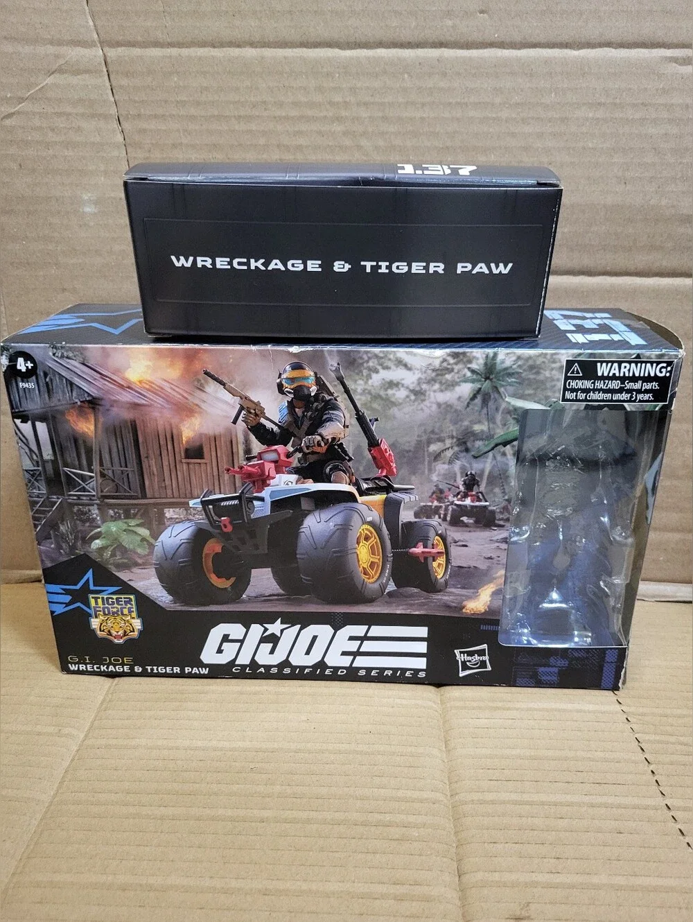 G.i Joe Classied Series Wreckage & Tiger Paw #137 Tiger Force EMPTY BOX/BOX ART